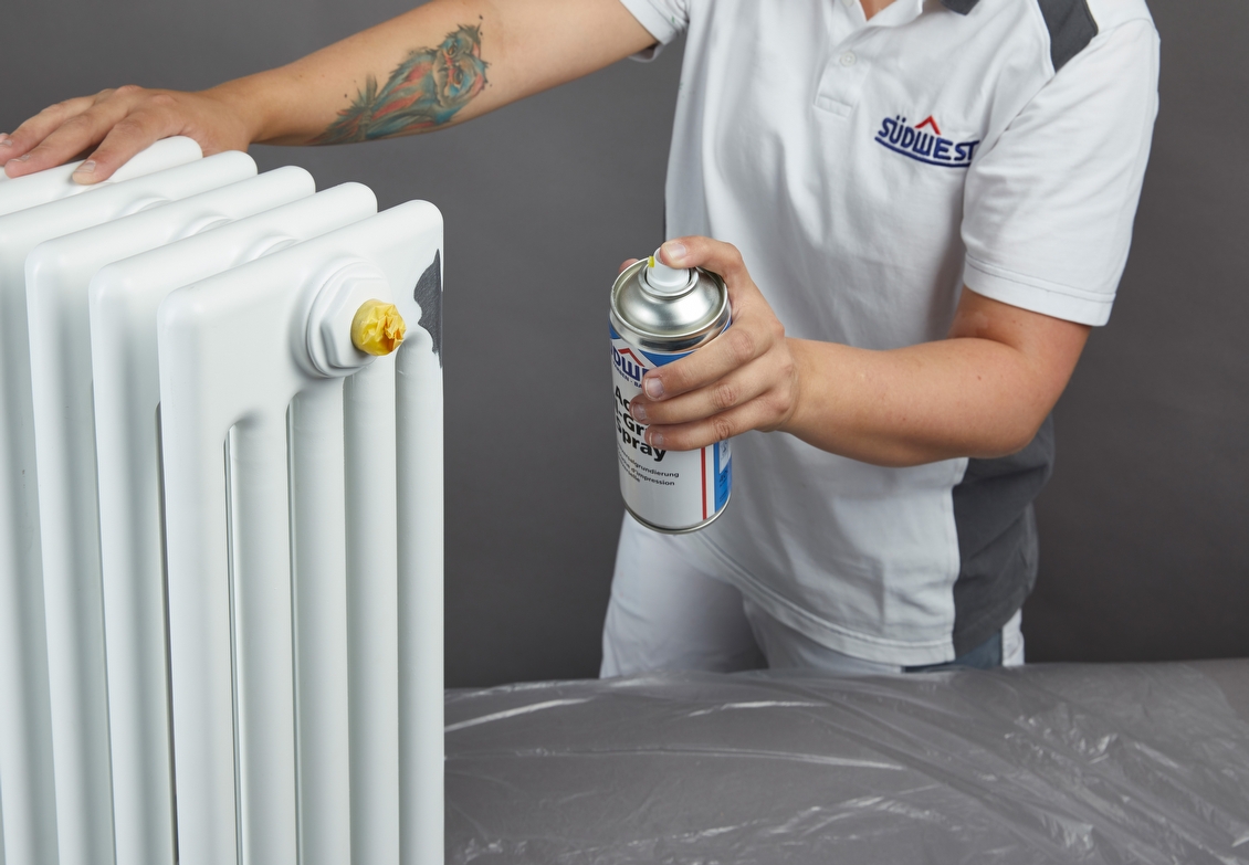 Plan par étapes: Comment peindre un radiateur?